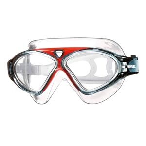 Seac Vision HD Swimming Goggles Red Black 1520014720000A with Case NEW